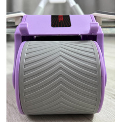 Ролик для пресса Calviano фиолетовый