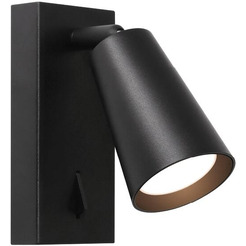 Накладной светильник WOLTA CONO WSL-GU10/W11BL