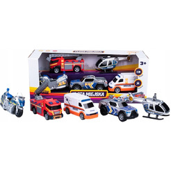 Набор машинок Teamsterz Команда спасателей (1417155)