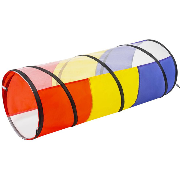 Детская игровая палатка-лабиринт с 2 тоннелями и кубом BRAUBERG 665171