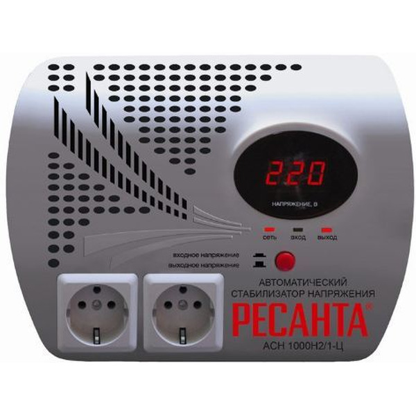 Стаблизатор напряжения Ресанта АСН-1000Н2/1-Ц (63/6/13)
