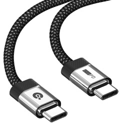 Кабель ATOMIC NEXUS USB-C - USB-C PD 65W, 1.2 м, черный | 30.398