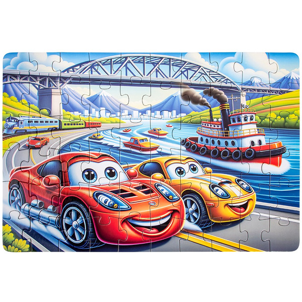 Пазлы DREAM MAKERS Машинки RI6006C