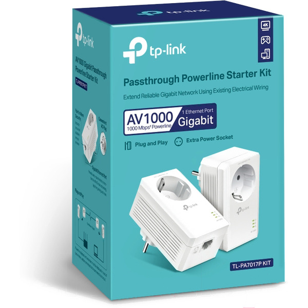 Комплект powerline-адаптеров TP-Link TL-PA7017P KIT