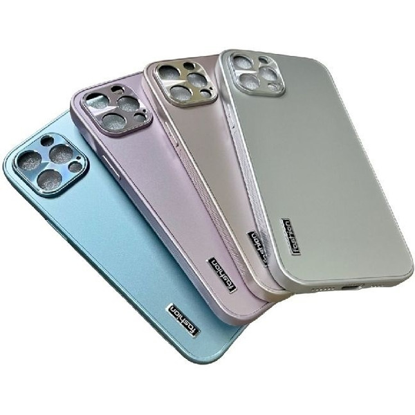 Бампер Bingo Dazzle для Apple iPhone 12 (голубой)