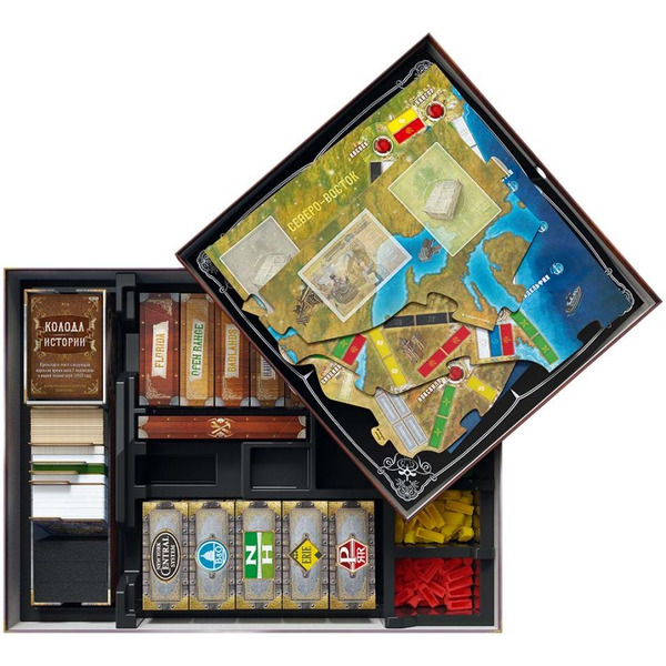 Настольная игра Hobby World Ticket To Ride. Наследие: Легенды Запада