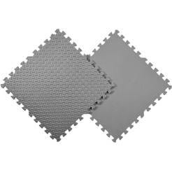 Пазл-коврик Calviano EVA 60*60*1.2 (4шт, серый)