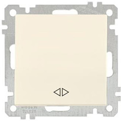 Выключатель промежуточный Mutlusan 2100-408-0102 слоновая кость (21 серия)