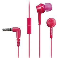 Наушники-вкладыши PANASONIC RP-TCM105E-A розовый