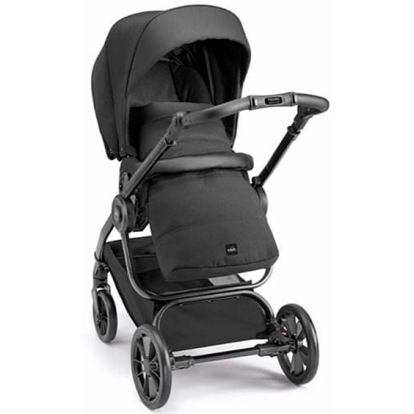 Универсальная коляска CAM Infinito (2 в 1, черный/рама матовый черный)