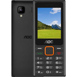 Кнопочный телефон AOC A245 (черный)