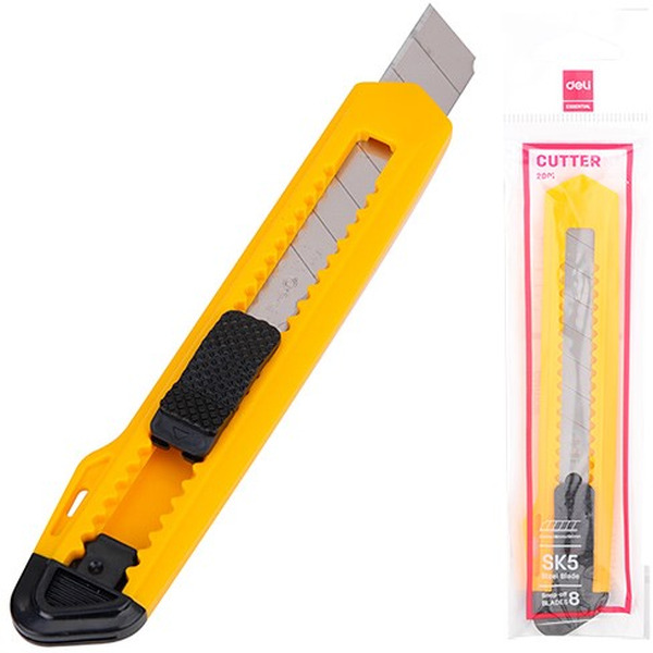 Нож канцелярский 18 мм DELI 2001