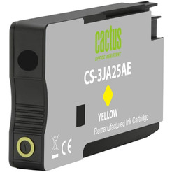 Картридж струйный Cactus CS-3JA25AE 963 желт.пигм. (11мл) для HP OfficeJet 9010/9012/9013/9014/9015/9016/9019/9020/9025