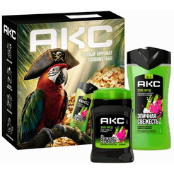 Подарочный набор Акс Эпик Фреш 2025 (дезодорант-карандаш 50мл+гель д/душа 250мл)