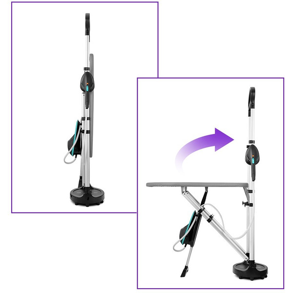 Гладильная система KITFORT KT-992-2 (черный/бирюзовый)