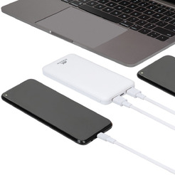 Внешний аккумулятор RIVACASE VA2137 (10000 мАч) White