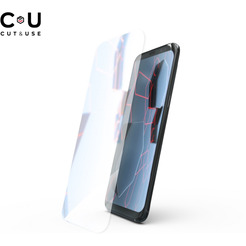 Наклейка защитной пленки antiCRASH