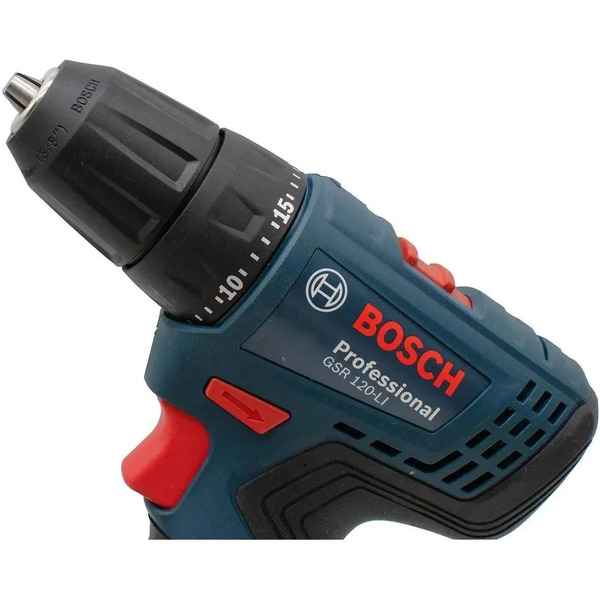 Дрель-шуруповерт BOSCH GSR 120-LI (06019G8000) с 2-мя АКБ