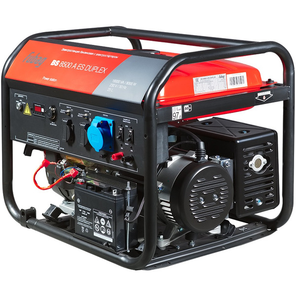 Генератор Fubag BS 8500 A ES Duplex 641089 (с коннектором автоматики)
