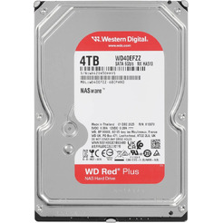 Жесткий диск WD Red Plus 4TB WD40EFZZ