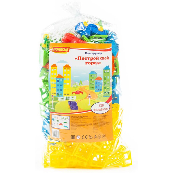 Конструктор Полесье 56351 Построй свой город