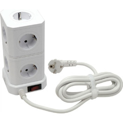 Сетевой фильтр Cablexpert TWR-9-U4-W-2