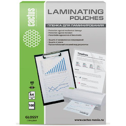 Пленка для ламинирования Cactus CS-LPGA460100