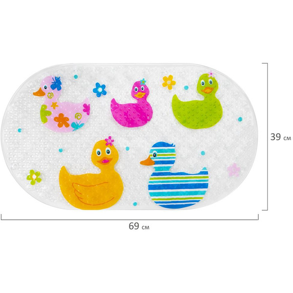 Коврик противоскользящий для ванной детский BRAUBERG 665184