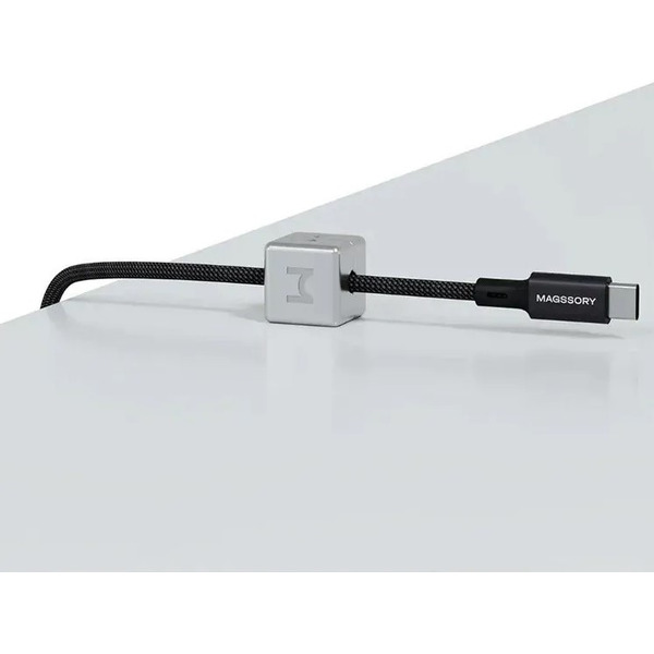 Держатель для кабеля Magssory Dice Trio Silver (ACM003s)