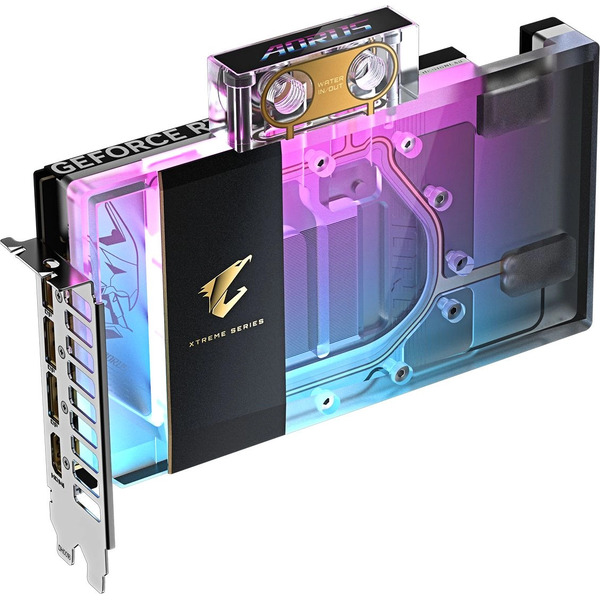 Видеокарта Gigabyte RTX 5080 Aorus Xtreme Waterforce WB 16G GDDR7 (GV-N5080AORUSX WB-16GD)