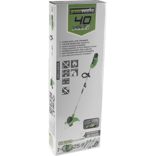 Триммер Greenworks GD40BCBК8 2105707UH (с 1-им АКБ