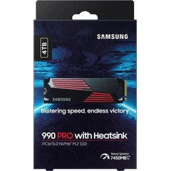 SSD Samsung 990 Pro с радиатором 4TB MZ-V9P4T0CW