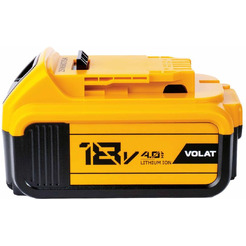 Аккумуляторная батарея VOLAT для DeWalt 18.0V 4.0AH (Li-ion) DEW-DCB184