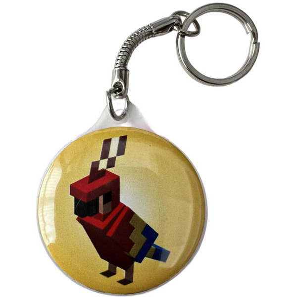 Брелок сувенирный "Дай 5 Добру" (Майнкрафт) в ассортименте