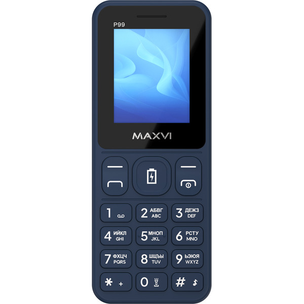 Мобильный телефон Maxvi P99 (темно-синий)