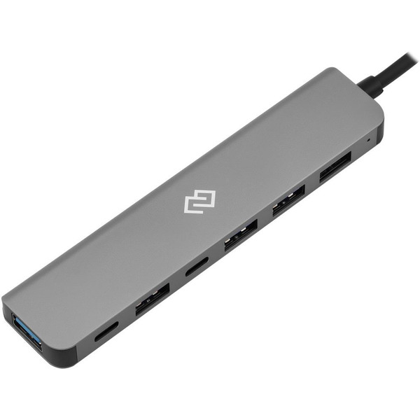 Разветвитель USB-C + USB-A Digma DHUB-7USB-AC