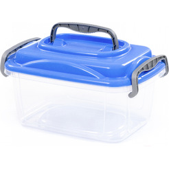 Органайзер для хранения Полесье №54 73242 (прозрачный/синий)