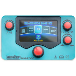 Сварочный инвертор Grovers MIG-200C 3.014.180-C