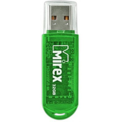 USB Flash MIREX ELF Green 32GB (13600-FMUGRE32)