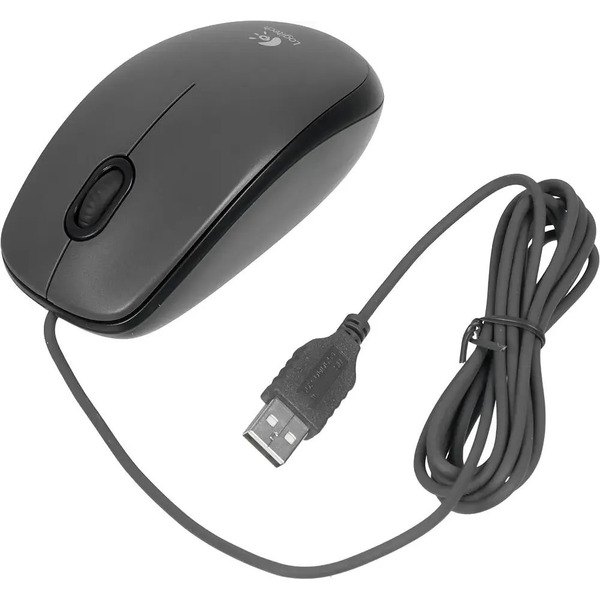 Мышь Logitech M100 910-005006 (темно-серый)