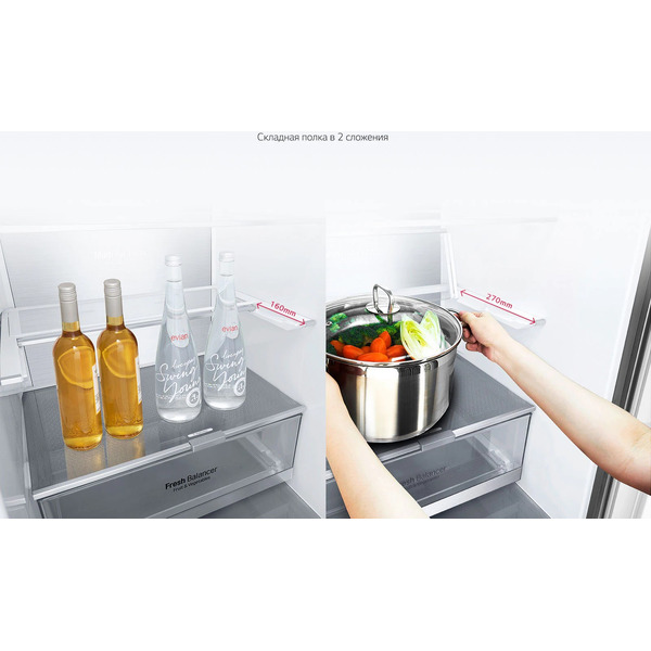 Холодильник LG DoorCooling+ GA-B509SBUM