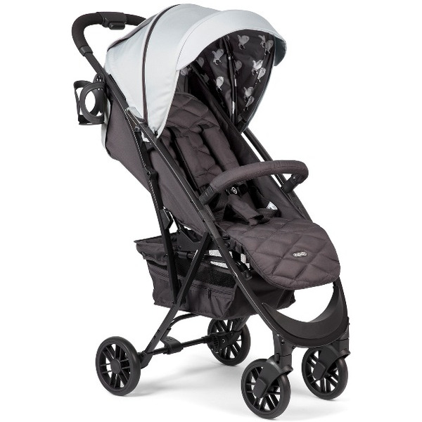 Коляска прогулочная HAPPY BABY ELEGANZA V2 (light grey)