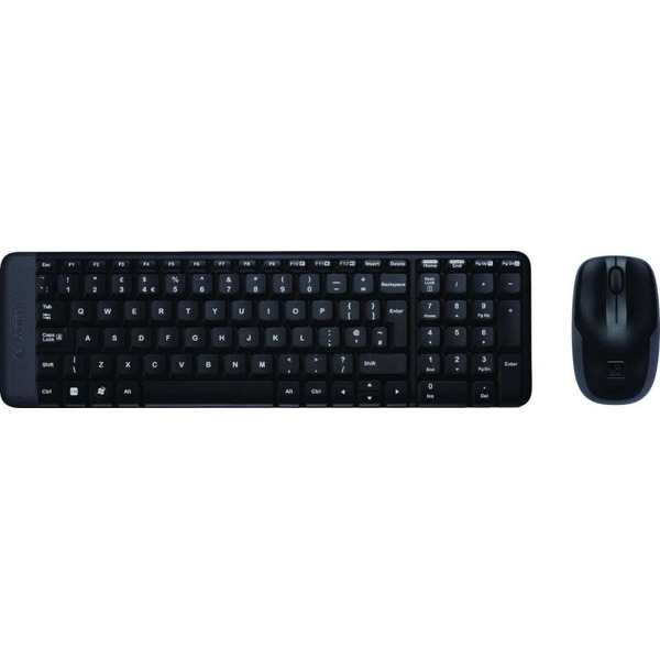 Клавиатура + мышь Logitech Wireless Combo MK220 (L920-003161)