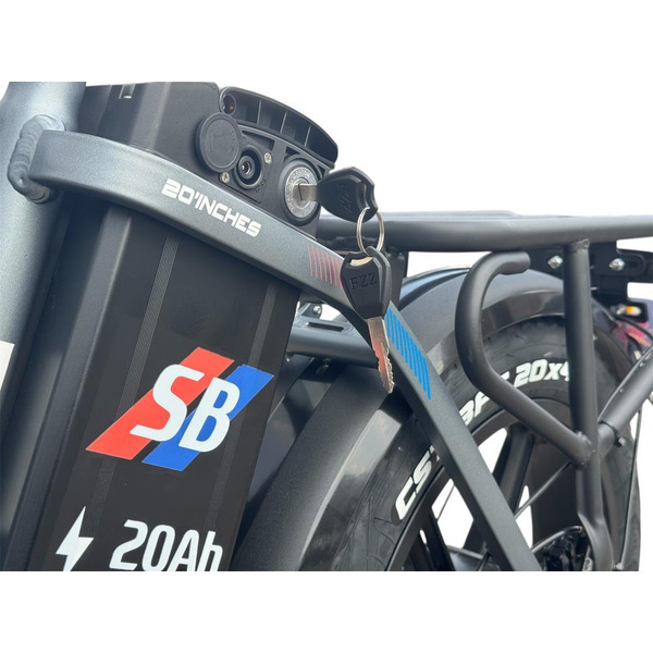 Электровелосипед Smart Balance Panda 20" (серый)