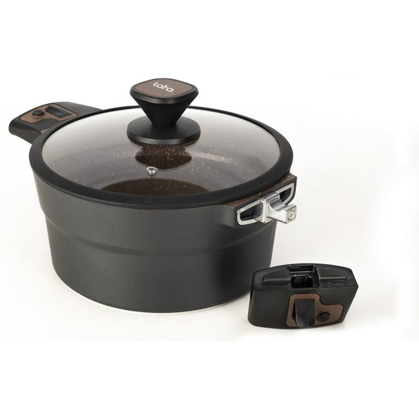 Кастрюля Lara Monaco Choco LR02-301