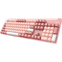 Клавиатура Logitech Signature K865 920-012185 (розовый, с гравировкой)