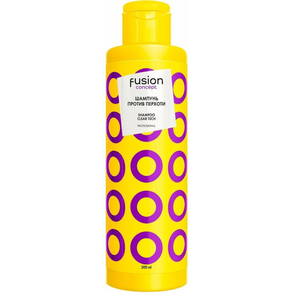 Шампунь CONCEPT Fusion против перхоти Clear Tech, 300 мл