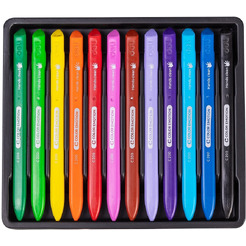 Мелки восковые Color emotion DELI C20000