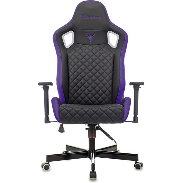 Кресло игровое Knight Outrider (1685571) черный/фиолетовый