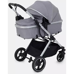 Универсальная коляска MOWbaby Jasper MB022 (3 в 1, серый)